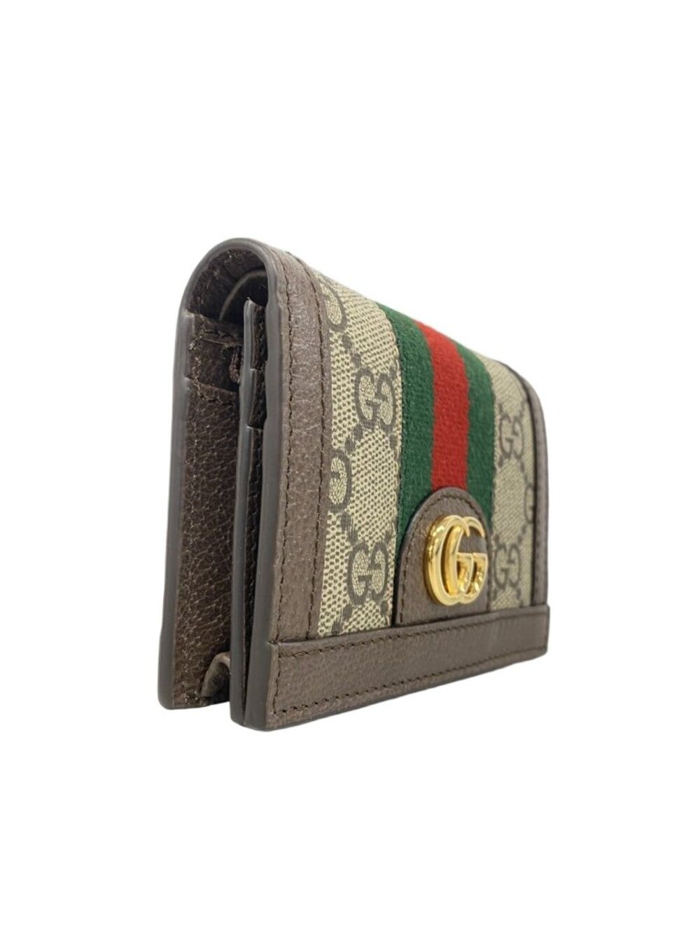 Gucci Wallet Ophidia Brown Gold - Picture 2 of 6